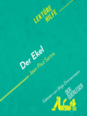 cover image of Der Ekel von Jean-Paul Sartre Lektürehilfe